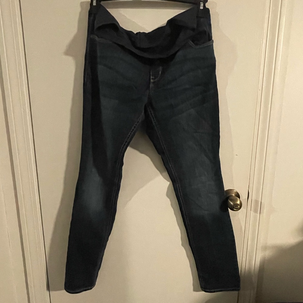 Old navy size 12 maternity jeans